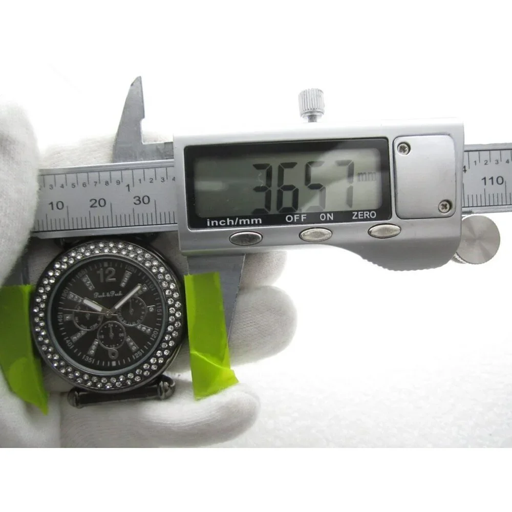 Women Peck & Peck Quartz WR‎ Analog 36mm Round Watch (I46) 